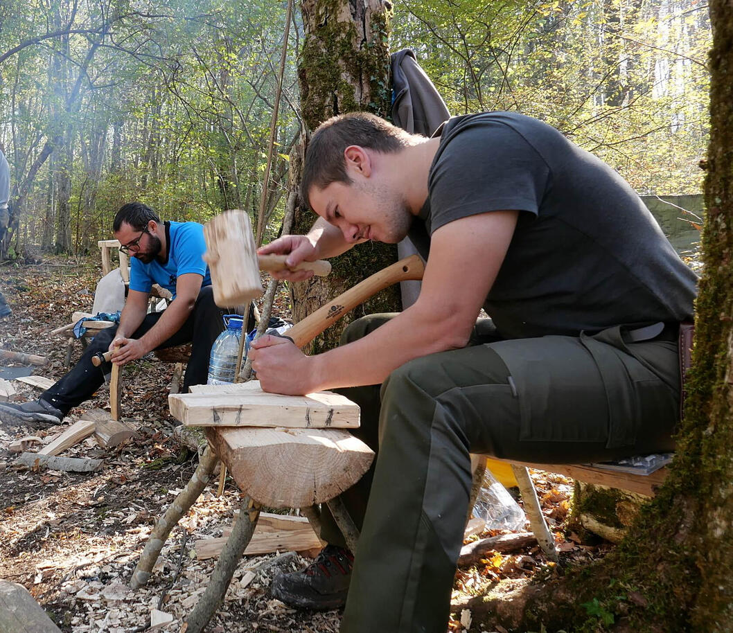 tabăra de BUSHCRAFT