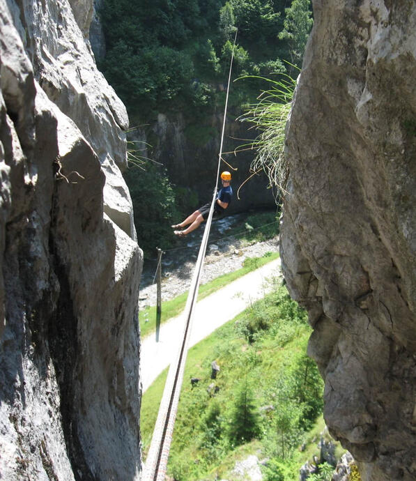 și am plecat la vale